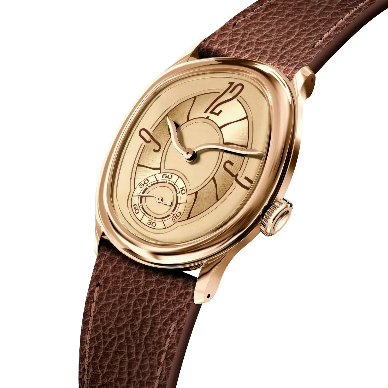 NIVORIS – Men’s Elegant Dress Watch with Leather Strap Gregor Palmer Watches
